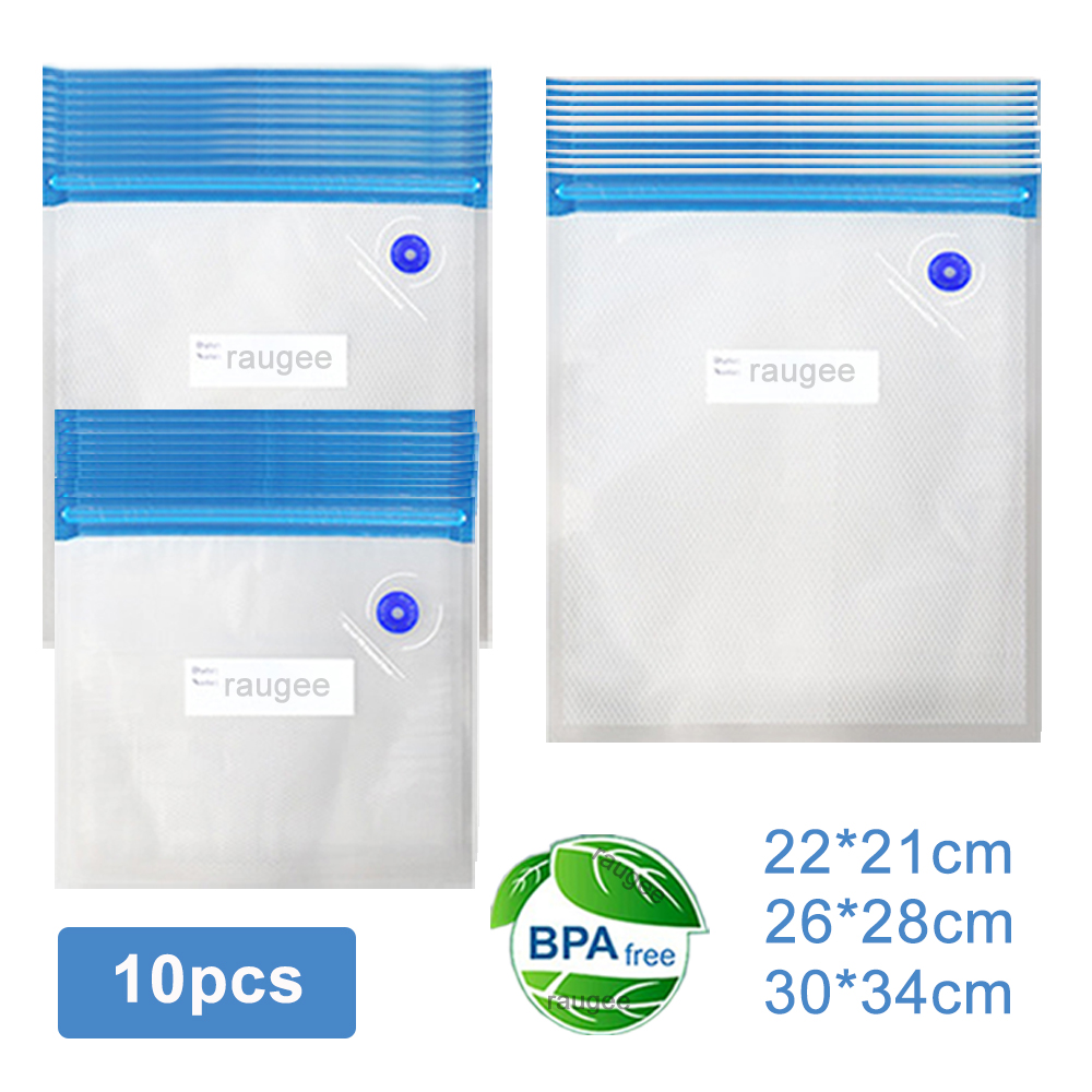 Food Storage No Plastic - Vacuum Bags Reusable Food Vacuum Packaging