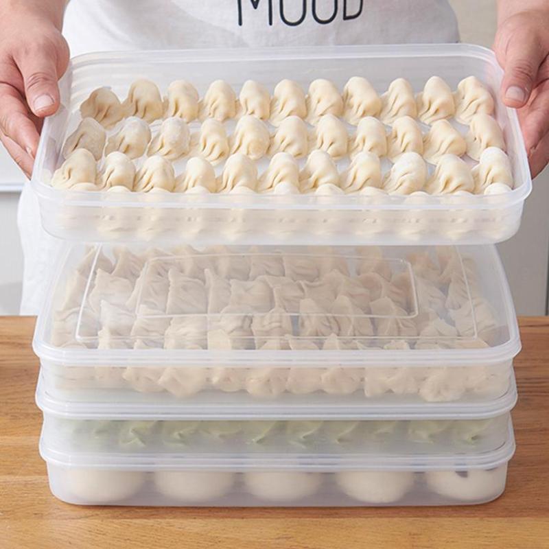 Food Storage Vegetables - Transparent Kitchen Storage Box Refrigerator Organizer