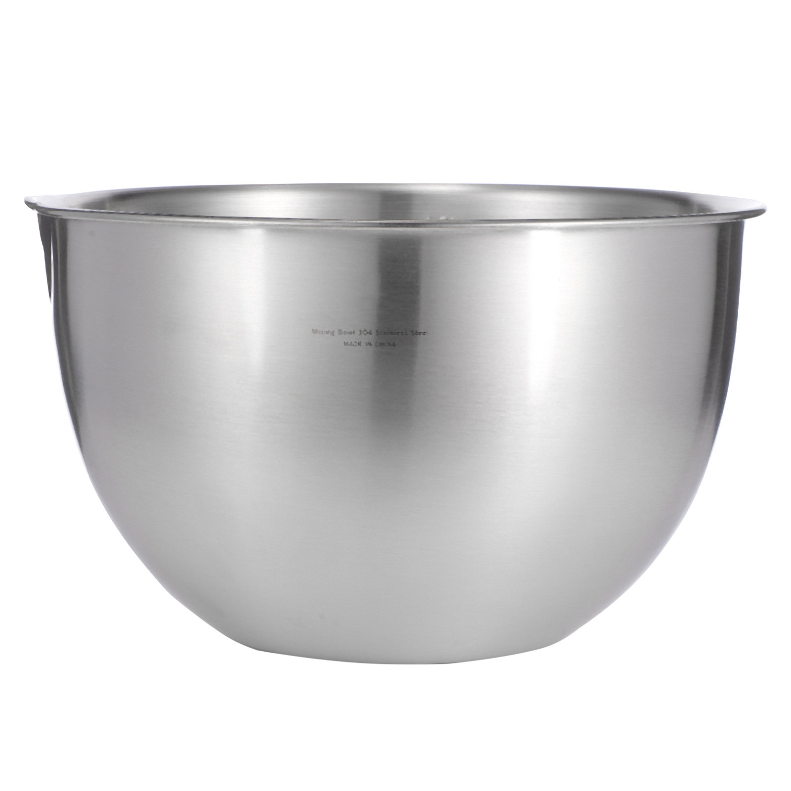 Food Storage Eggs - Stainless Steel Deep Round Mixing Bowl