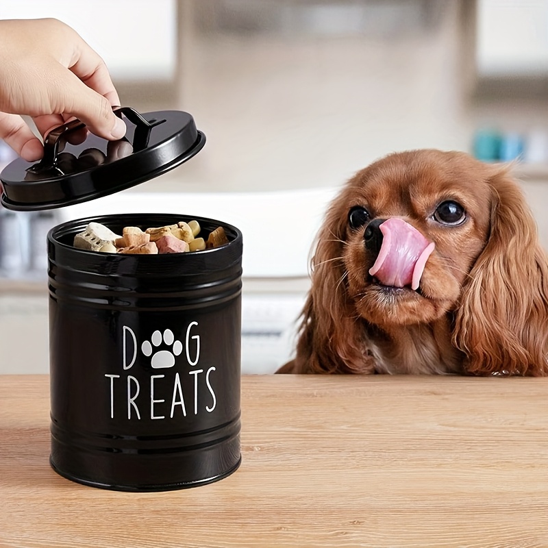 Food Storage Pet - Metal Dog Treat Container Dog Food
