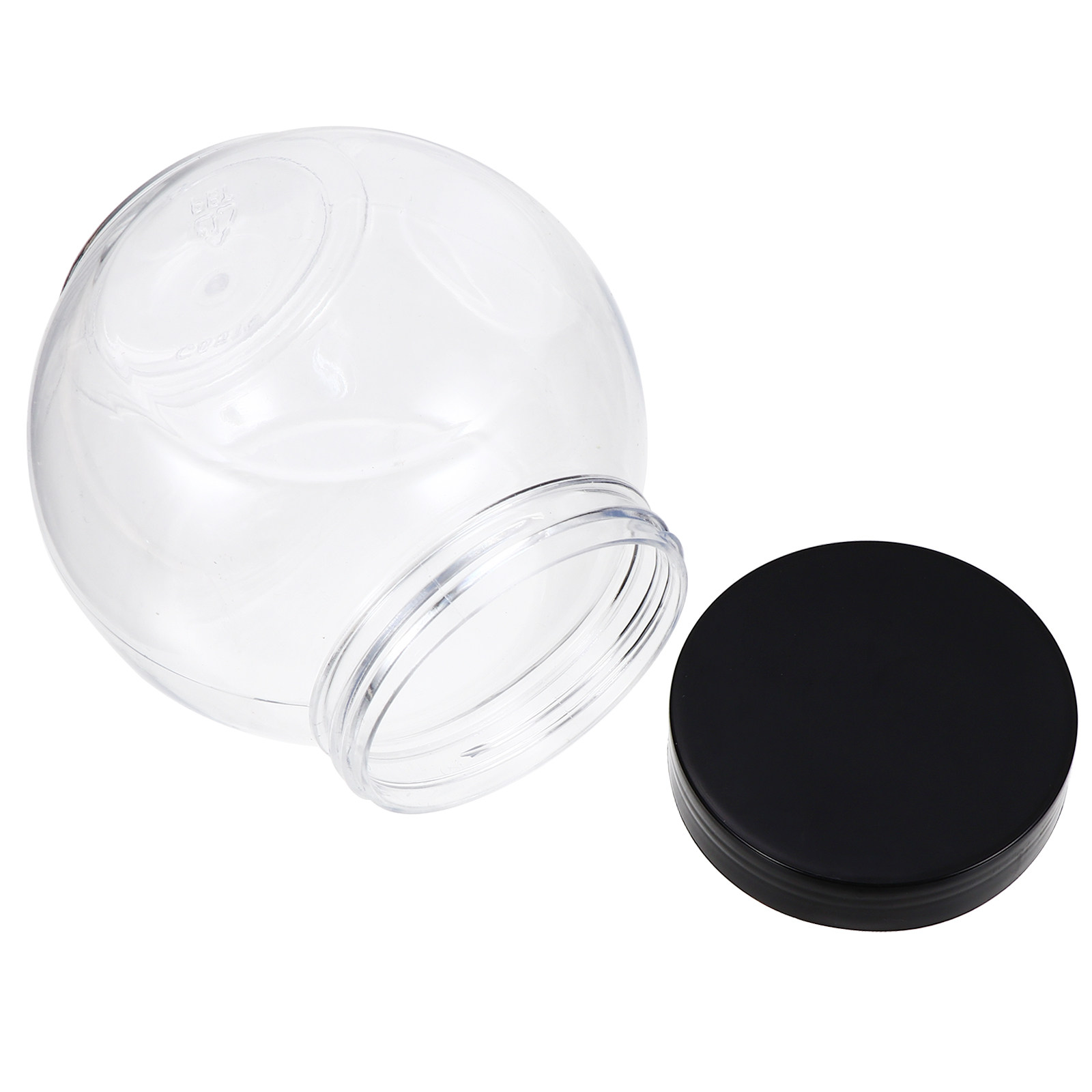 Food Storage Pet - 1Set Food Storage Cans Transparent 424ml