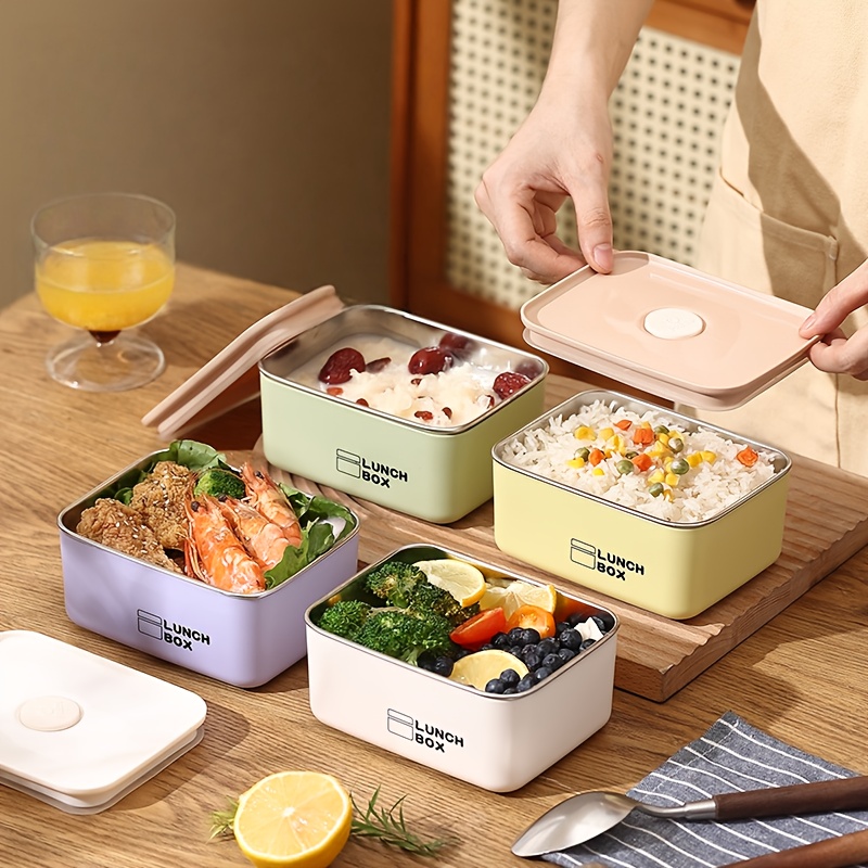 Food Storage Box Stainless Steel - Stainless Steel Leak-Proof Food Storage Container