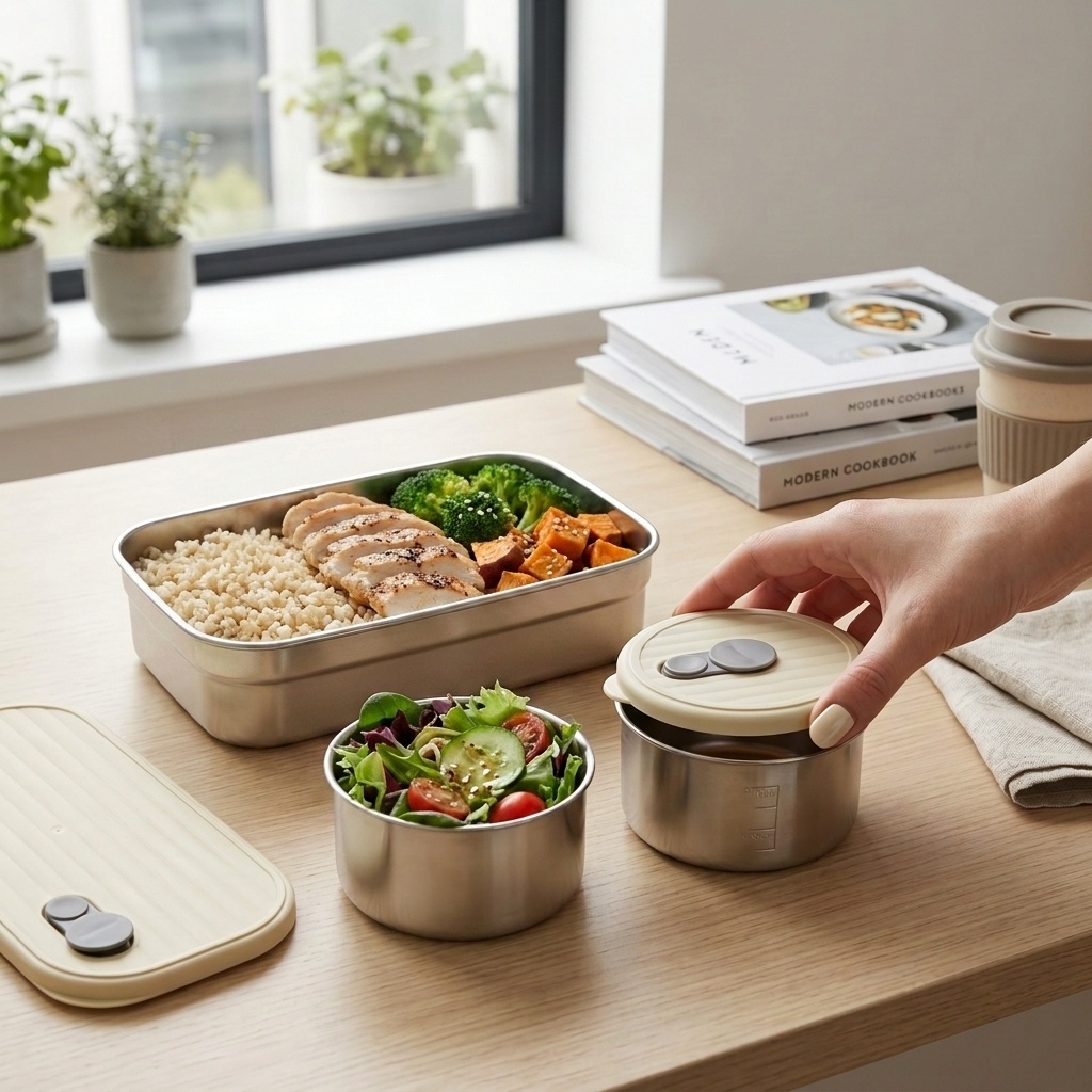 Food Storage Microwave Safe - Microwave Safe 304 Stainless Steel Bento