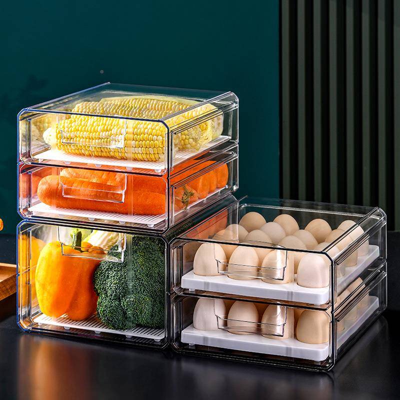 Food Storage Eggs - Kitchen Refrigerator Food Storage Box Egg