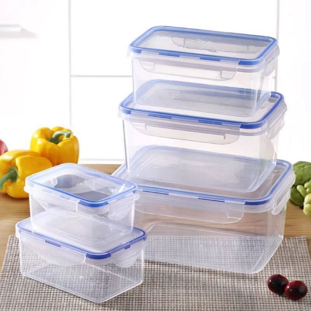 Food Storage Microwave Safe - 1/4PCS Safe Plastic Refrigerator Storage Box