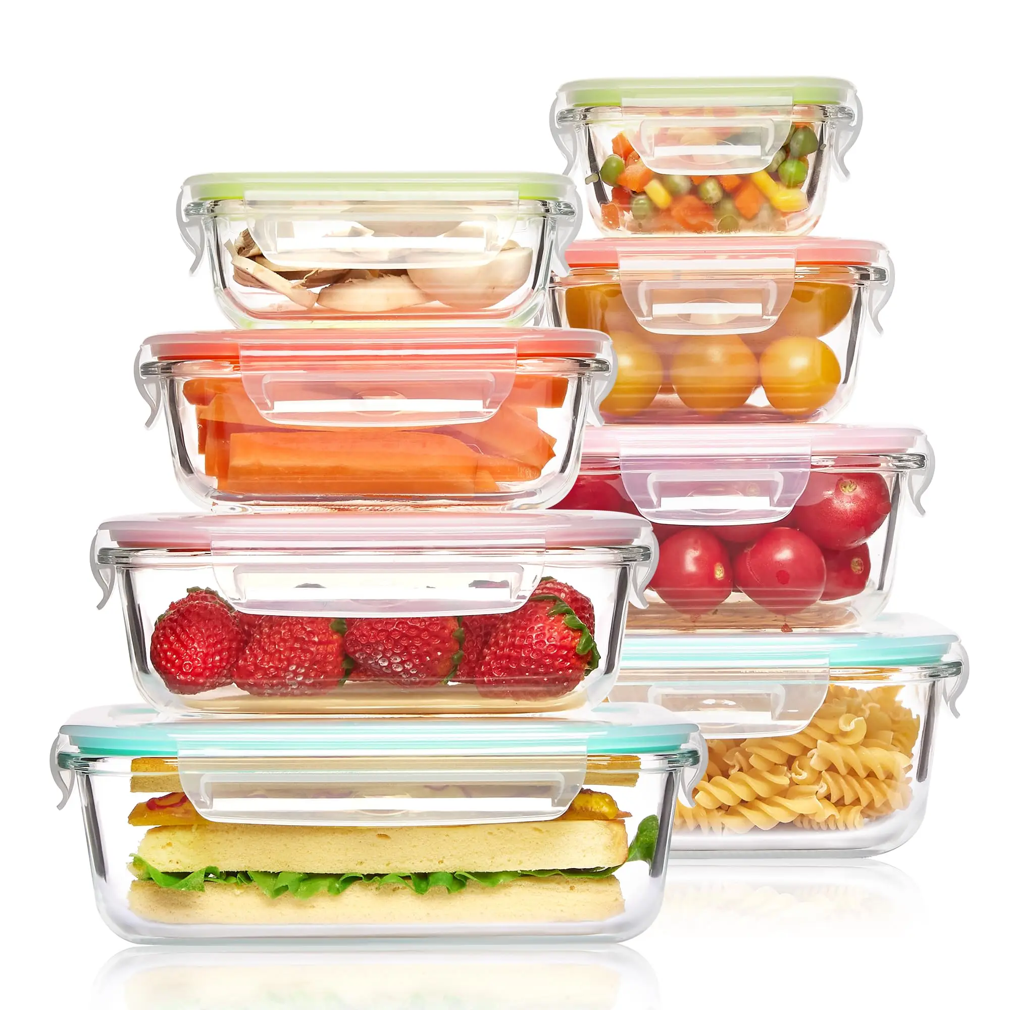 Food Storage Glass Containers - Glass Lunch Box Food Storage Containers,