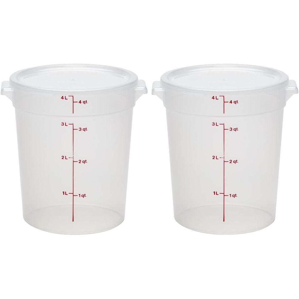 4-Quart BPA-Free Food Storage  - огляд і ціна Food Storage Quart Containers