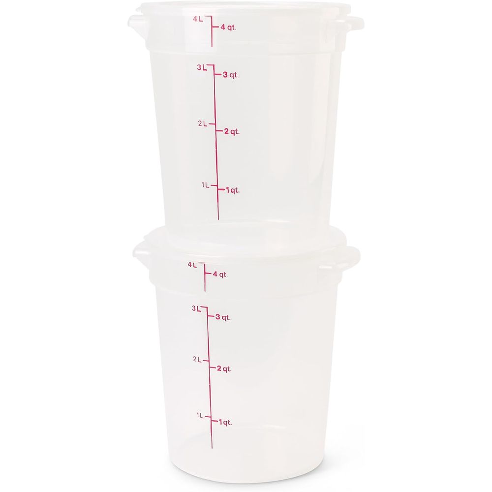 4-Quart BPA-Free Food Storage  - огляд і ціна Food Storage Quart Containers