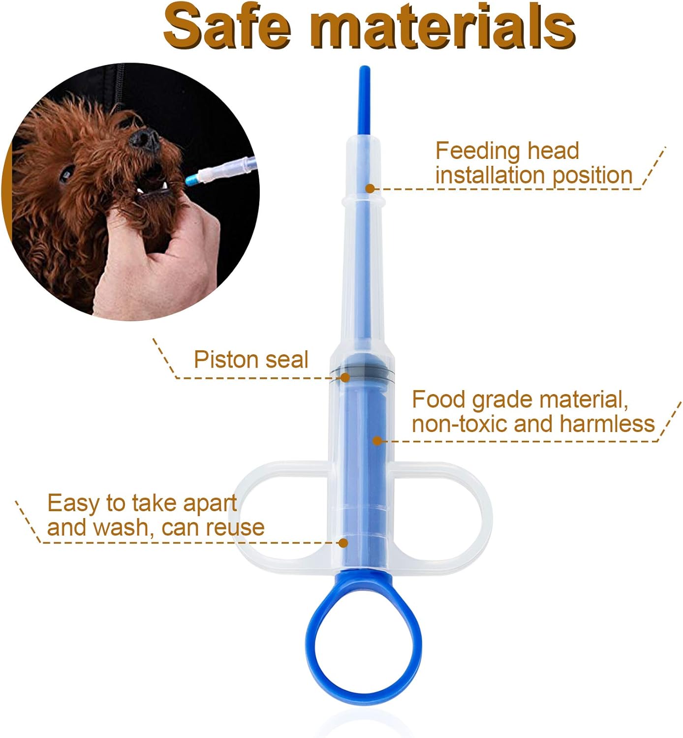 Pet Medicine Feeder, Silicone  - огляд і ціна Storage Tips For Food