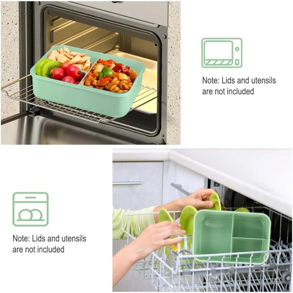 1200ML Bento Lunch Box For Adu - огляд і ціна Food Storage Microwave Safe