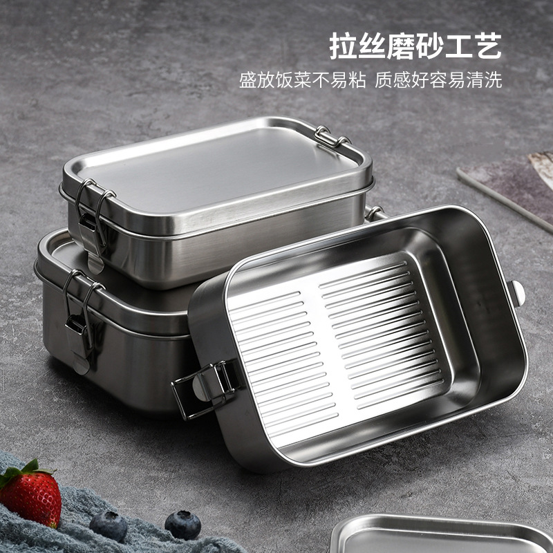 Stainless Steel Lunch Box Japa - огляд і ціна Food Storage Containers Tupperware