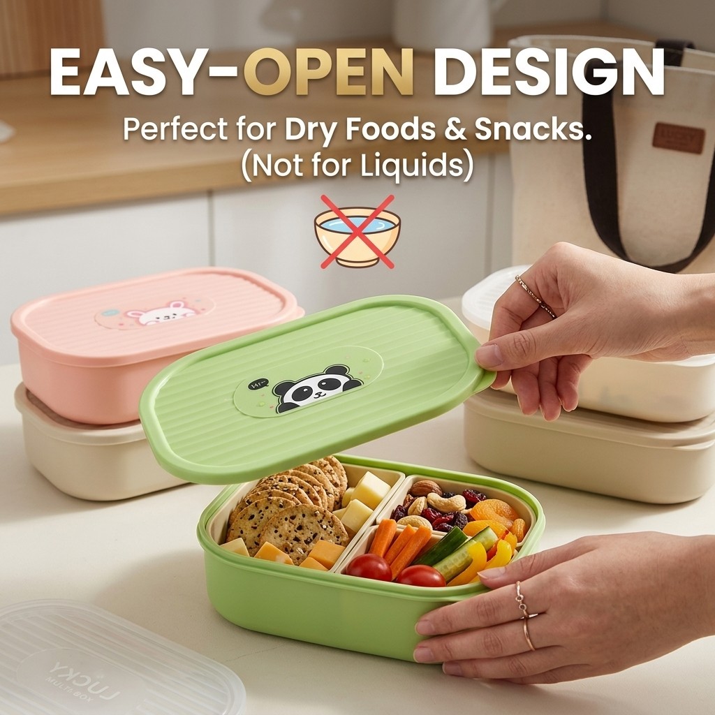Portable Divided Plastic Lunch - огляд і ціна Food Storage Microwave Safe