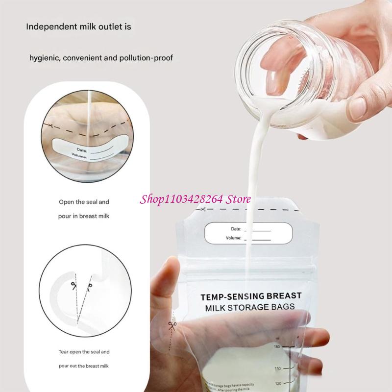  30pcs Breast Milk Storage Bag - огляд і ціна Food Storage Moms