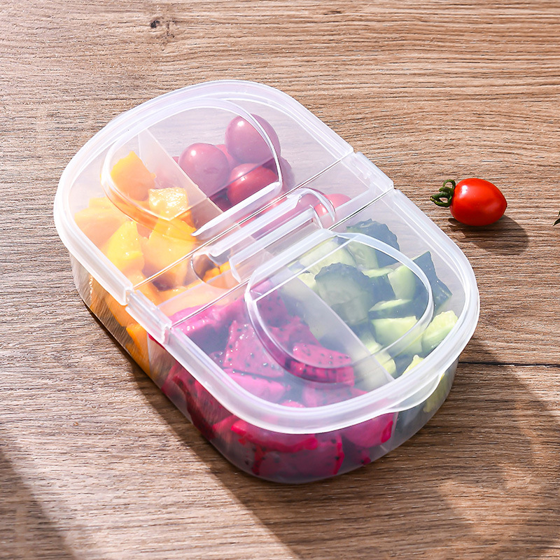 10pcs/4pcs/1pc Portable Lunch  - огляд і ціна Food Storage No Plastic