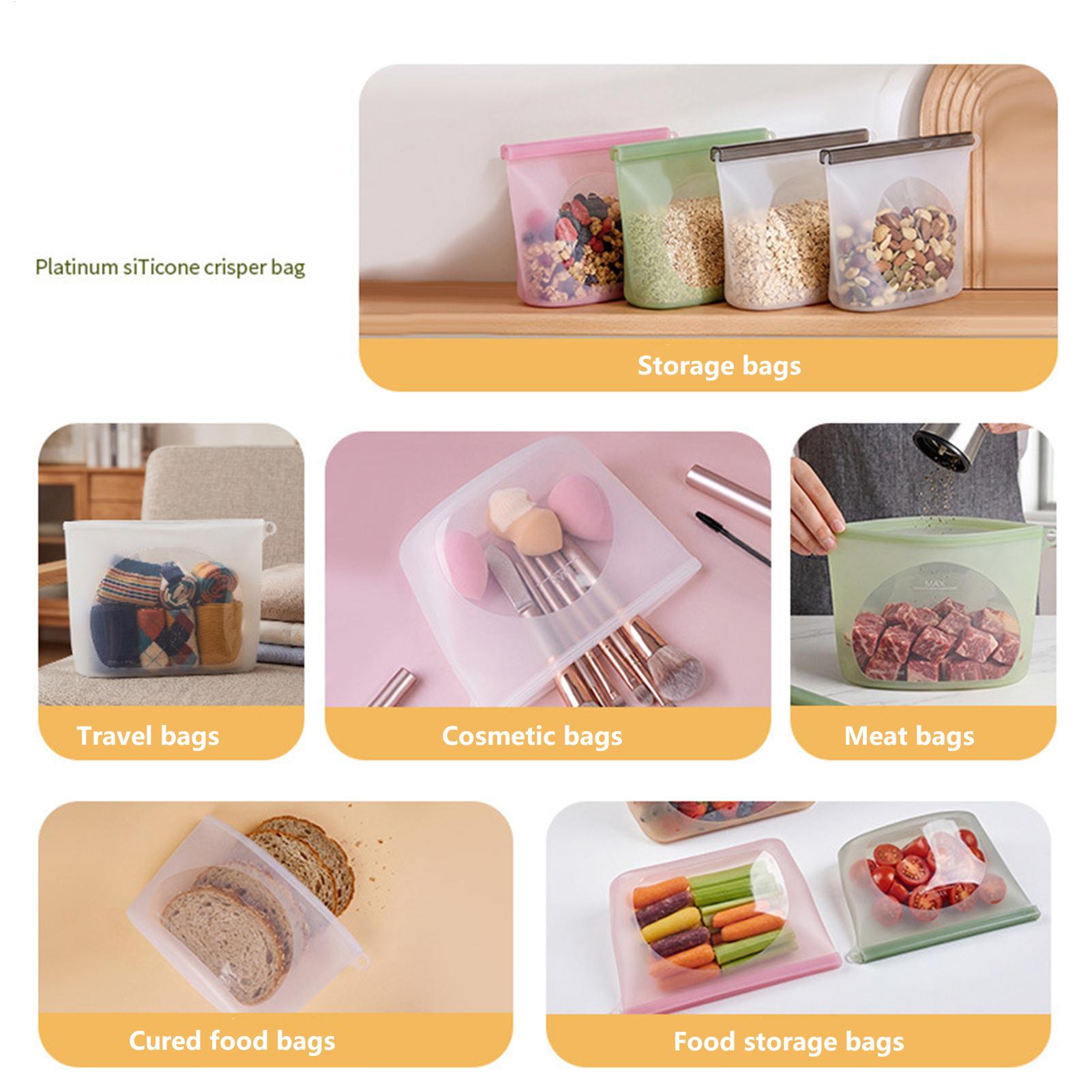 Silicone Bags For Food Storage - огляд і ціна Food Storage Ziploc