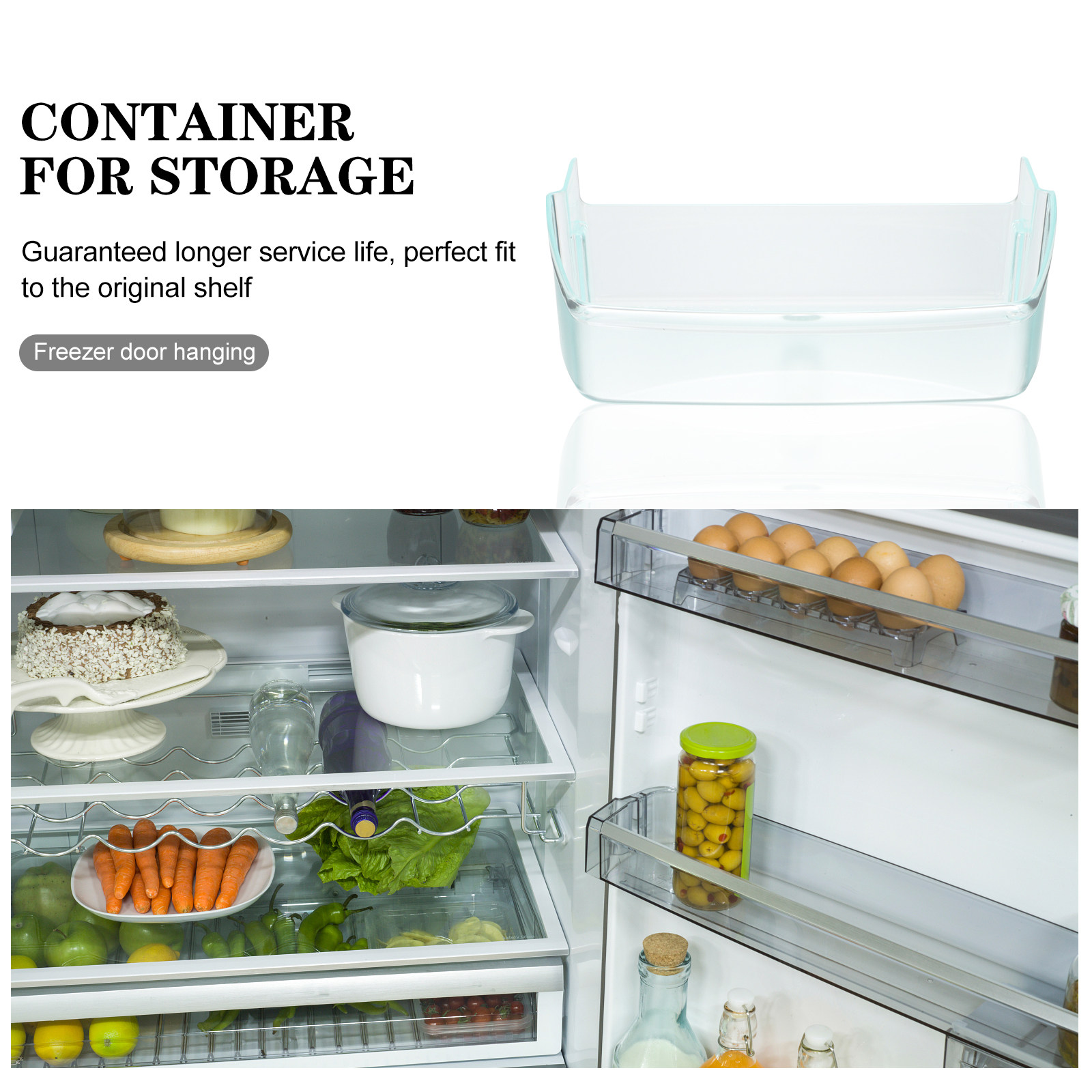 Plastic Fridge Side Door Organ - огляд і ціна Food Storage Vegetables