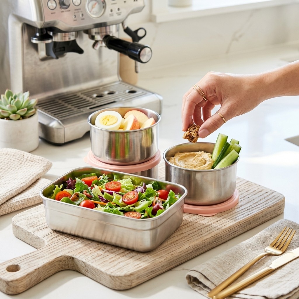 Microwave Safe 304 Stainless S - огляд і ціна Food Storage Microwave Safe