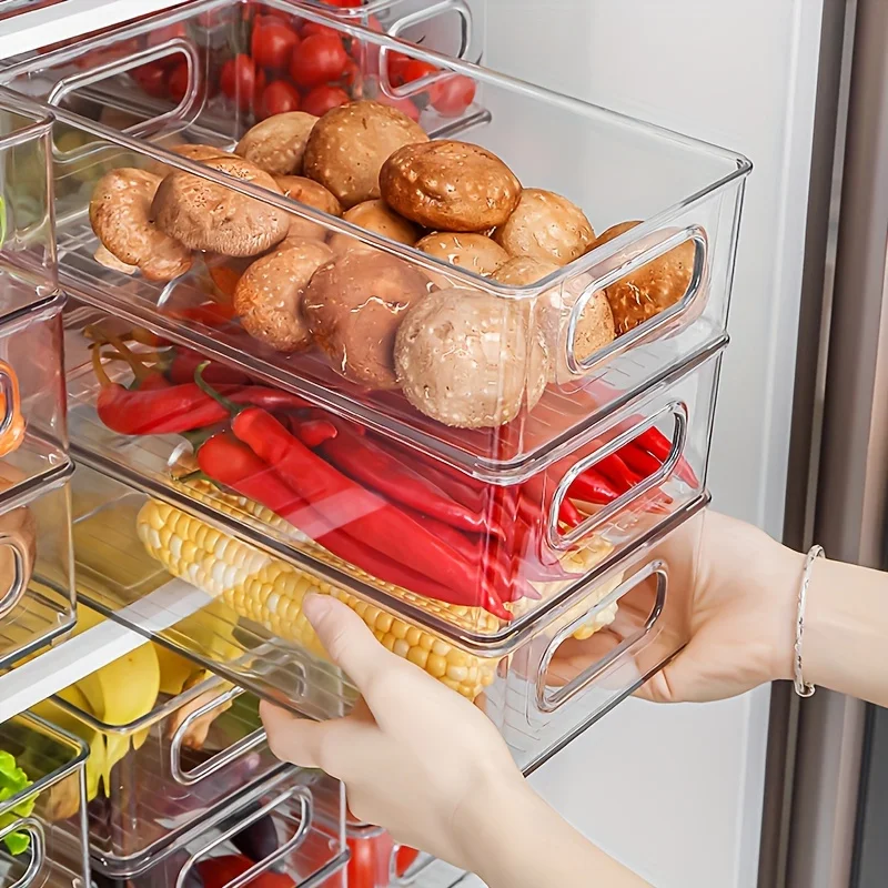 Transparent Refrigerator Stora - огляд і ціна Food Storage No Plastic