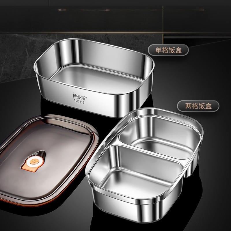 Lunch Box Stainless Steel Micr - огляд і ціна Food Storage Microwave Safe