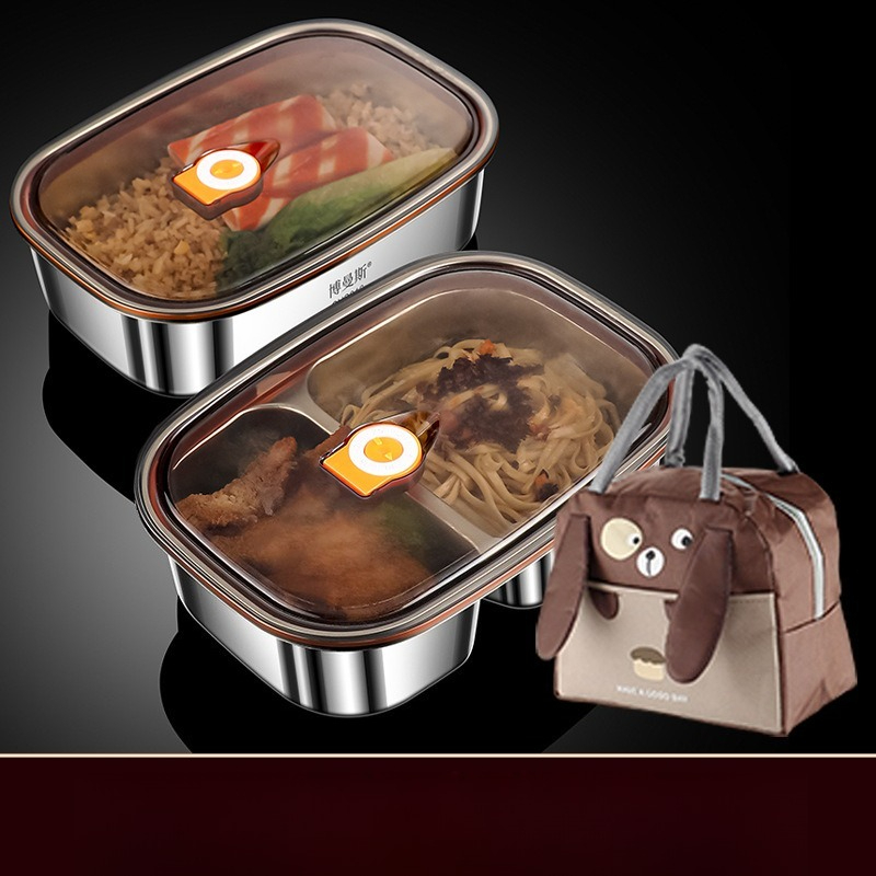 Lunch Box Stainless Steel Micr - огляд і ціна Food Storage Microwave Safe