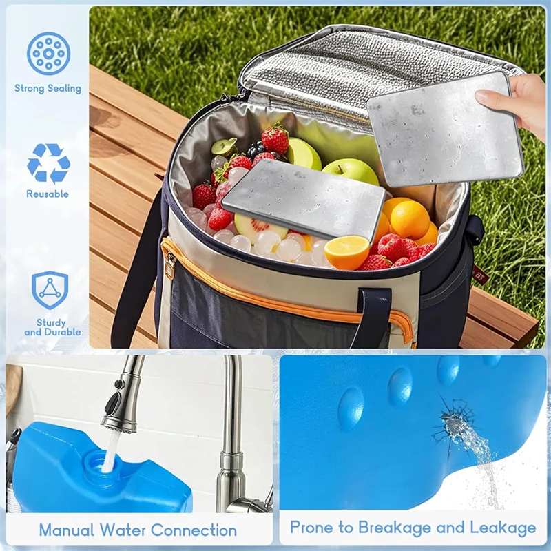 Ice Packs For Lunch Boxes Reus - огляд і ціна Food Storage Box Stainless Steel