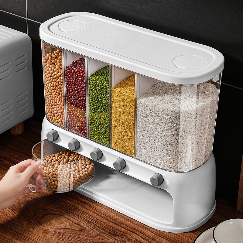 Modern 12L Plastic PP Storage  - огляд і ціна Food Storage No Plastic
