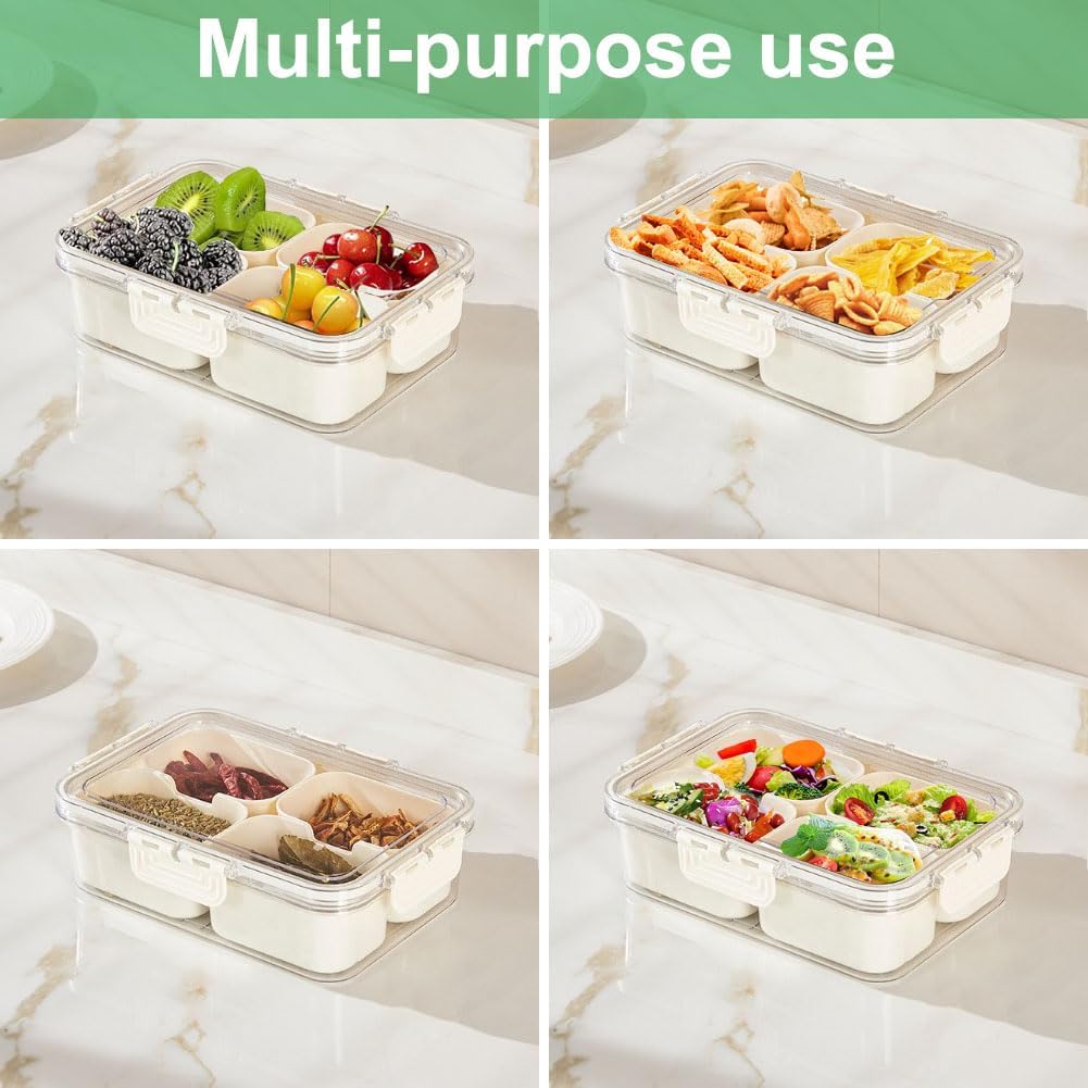 Portable Food Storage Box, Sna - огляд і ціна Food Storage With Compartments
