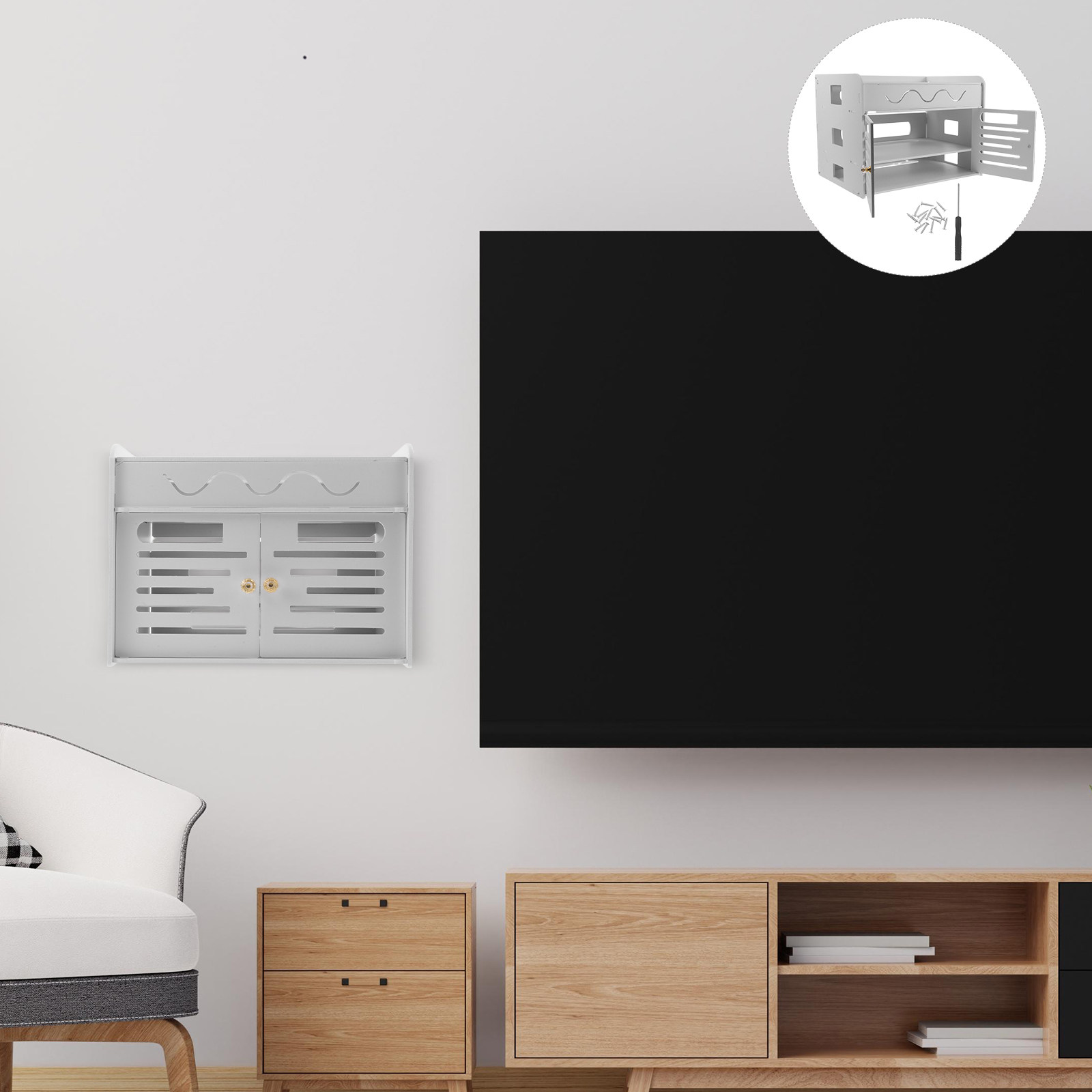 3-Layer WiFi Router Storage Bo - огляд і ціна Food Storage No Plastic