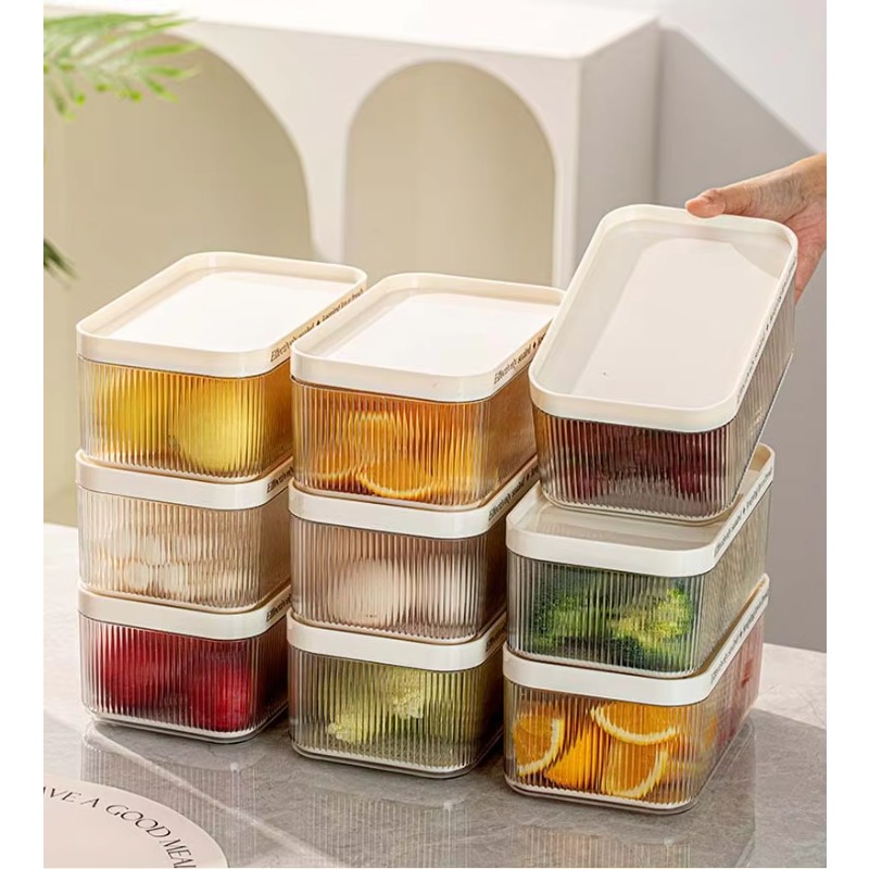 Stackable Plastic Rectangle PE - огляд і ціна Food Storage No Plastic