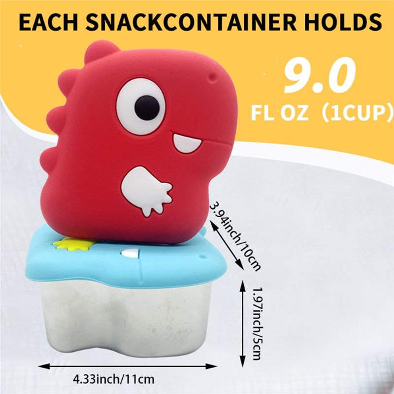 AA94-304 Stainless Steel Dinos - огляд і ціна Food Storage Box Stainless Steel