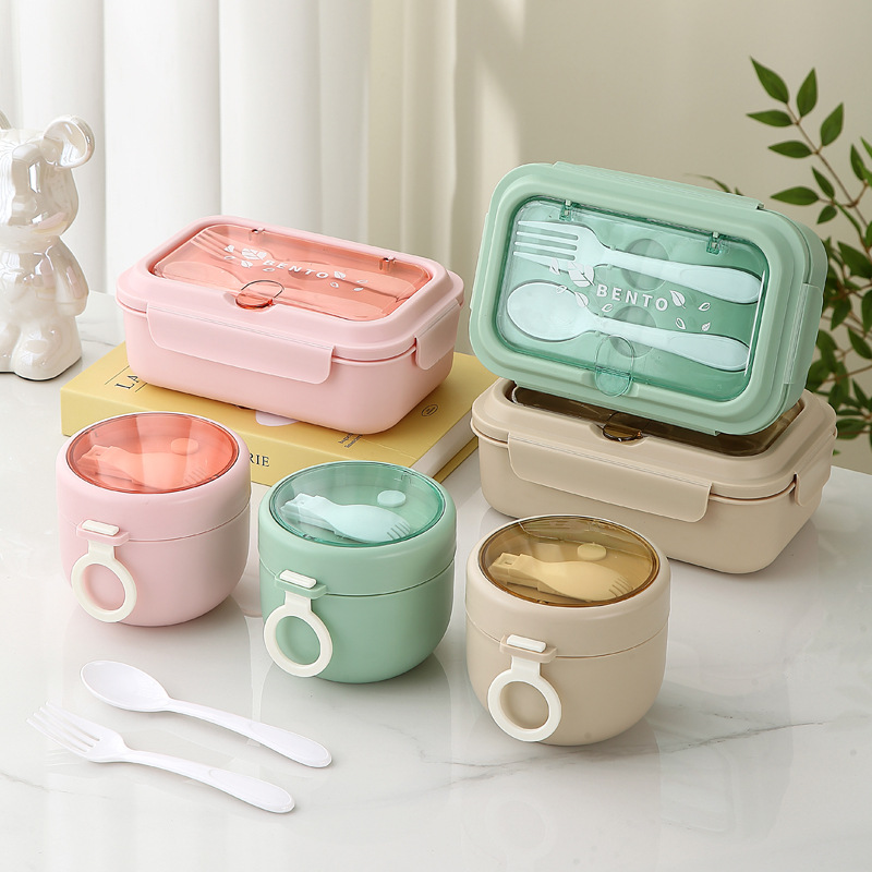 JUSTINLAU Lunch Box Portable f - огляд і ціна Food Storage With Compartments