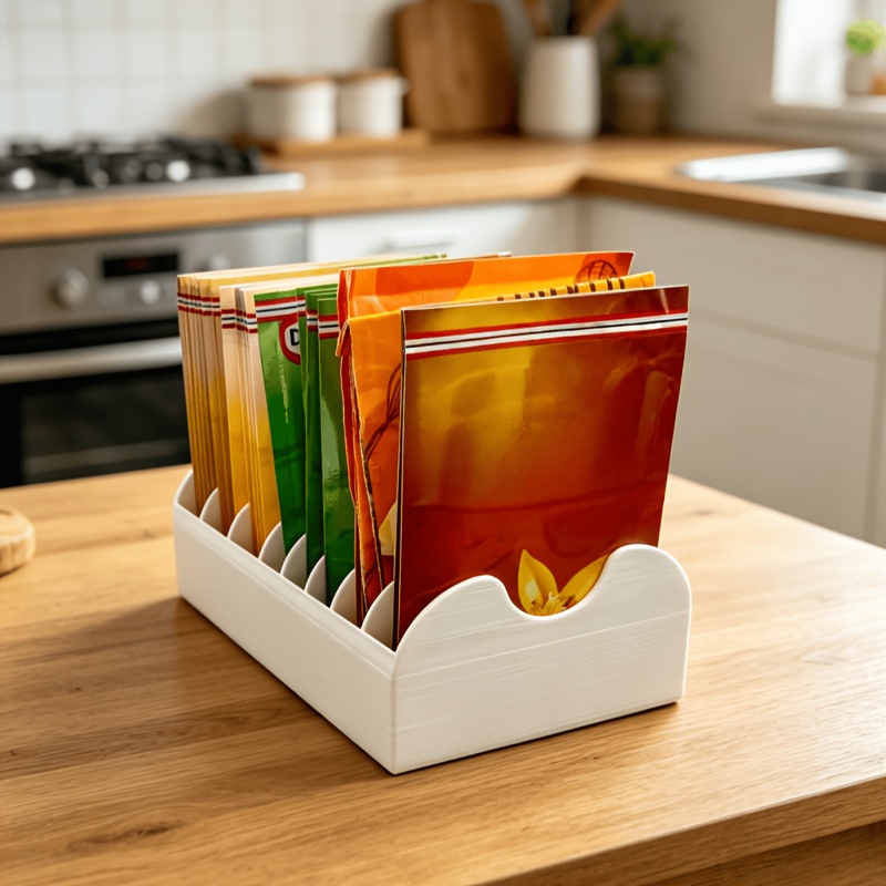 Kitchen Spice Packet Organizer - огляд і ціна Food Storage With Compartments