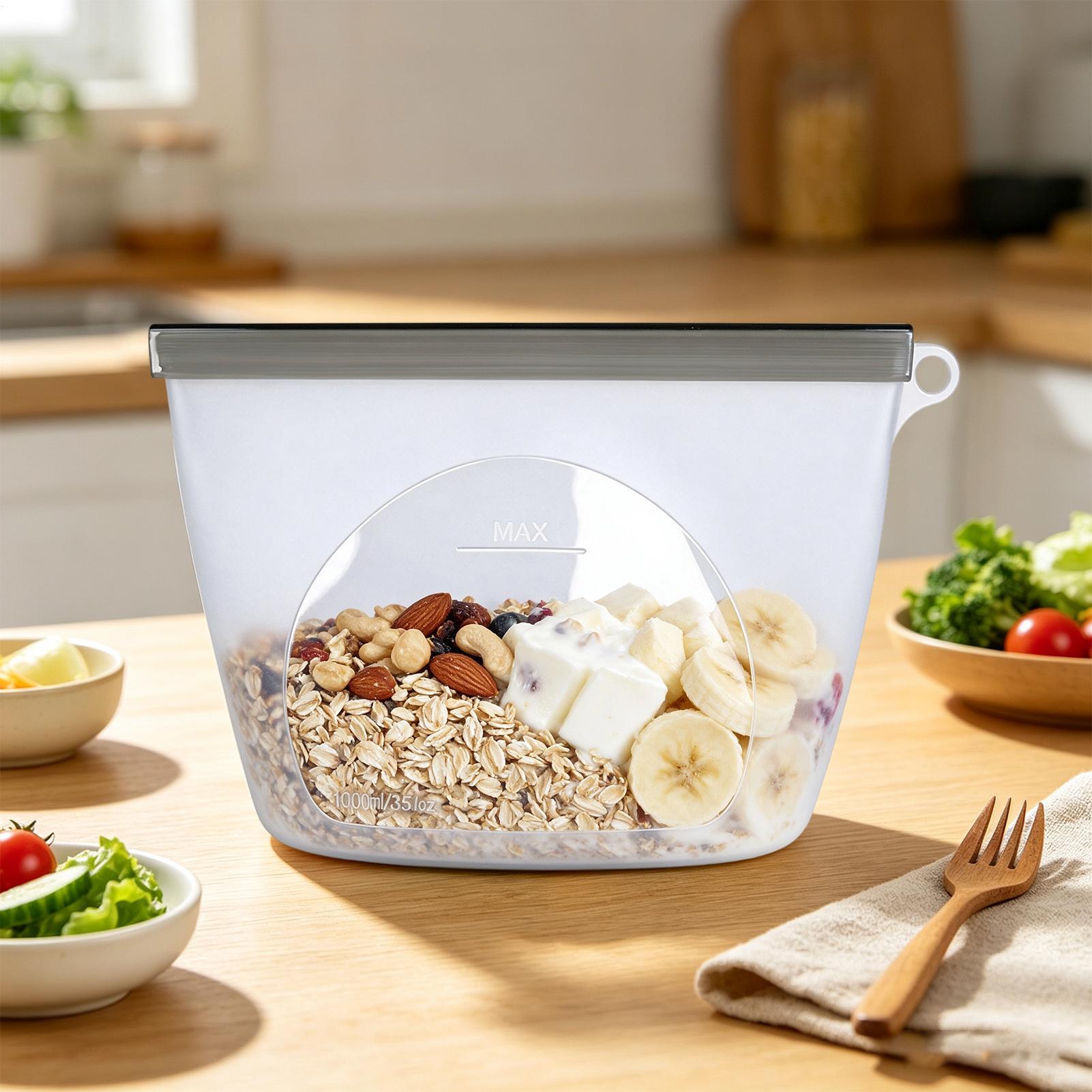 Reusable Food Storage Bags 100 - огляд і ціна Food Storage Ziploc