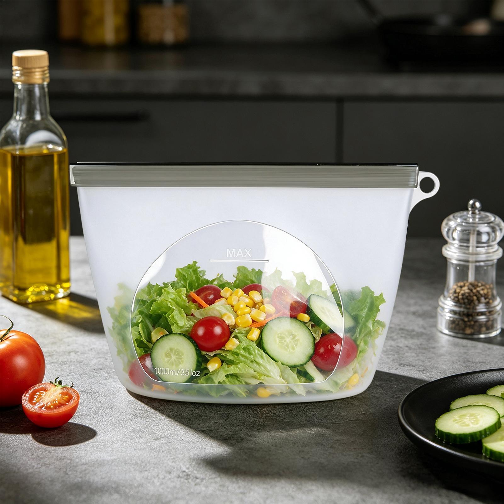 Reusable Food Storage Bags 100 - огляд і ціна Food Storage Ziploc