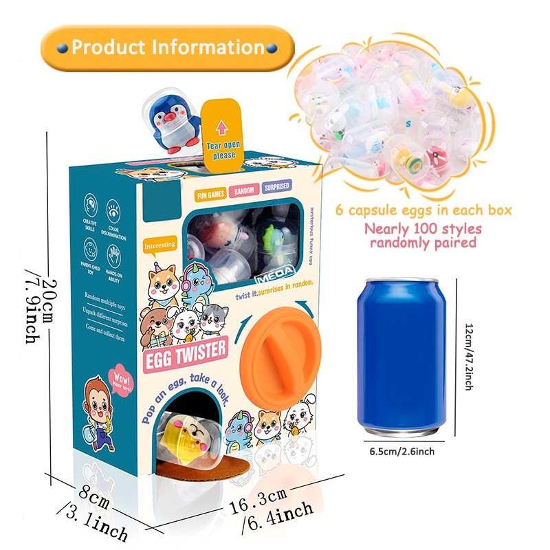 Popular Kids Toys Gachapon Mac - огляд і ціна Food Storage Eggs
