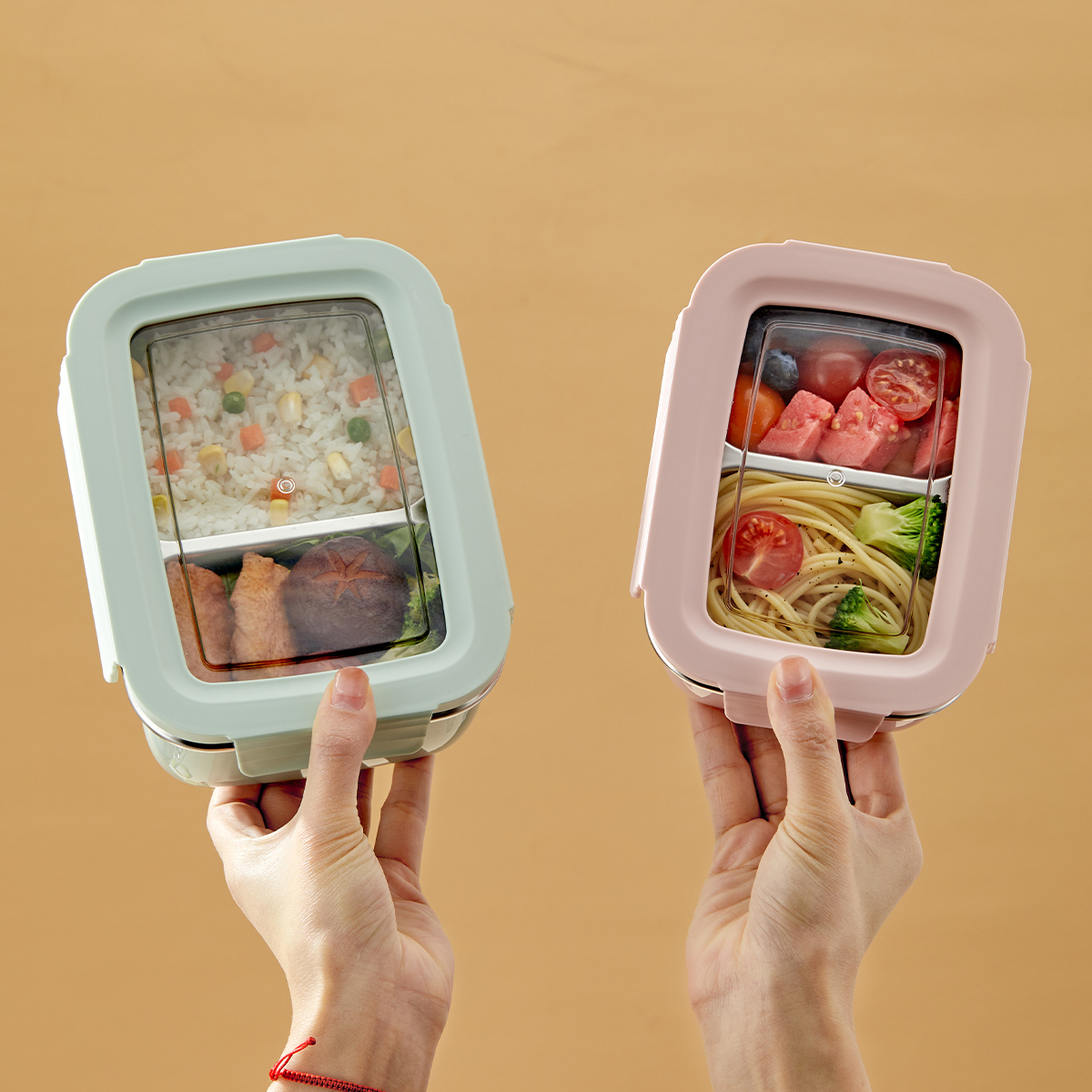 Microwave 304 Stainless Steel  - огляд і ціна Food Storage With Compartments
