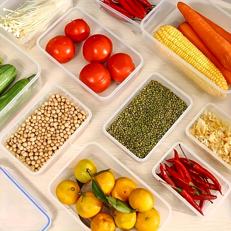 8Pcs Set Includes 4 Containers - огляд і ціна Food Storage Vegetables