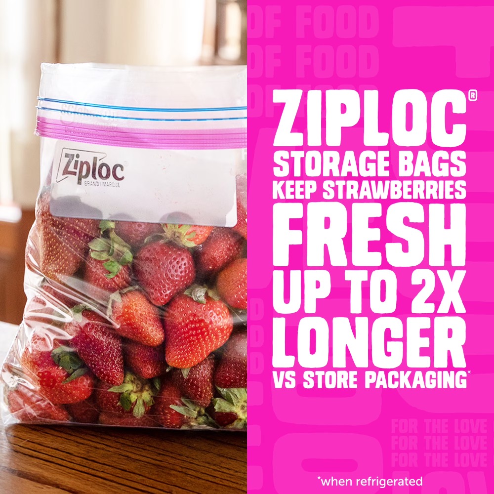 Ziploc Brand Food Storage Bags - огляд і ціна Food Storage Ziploc