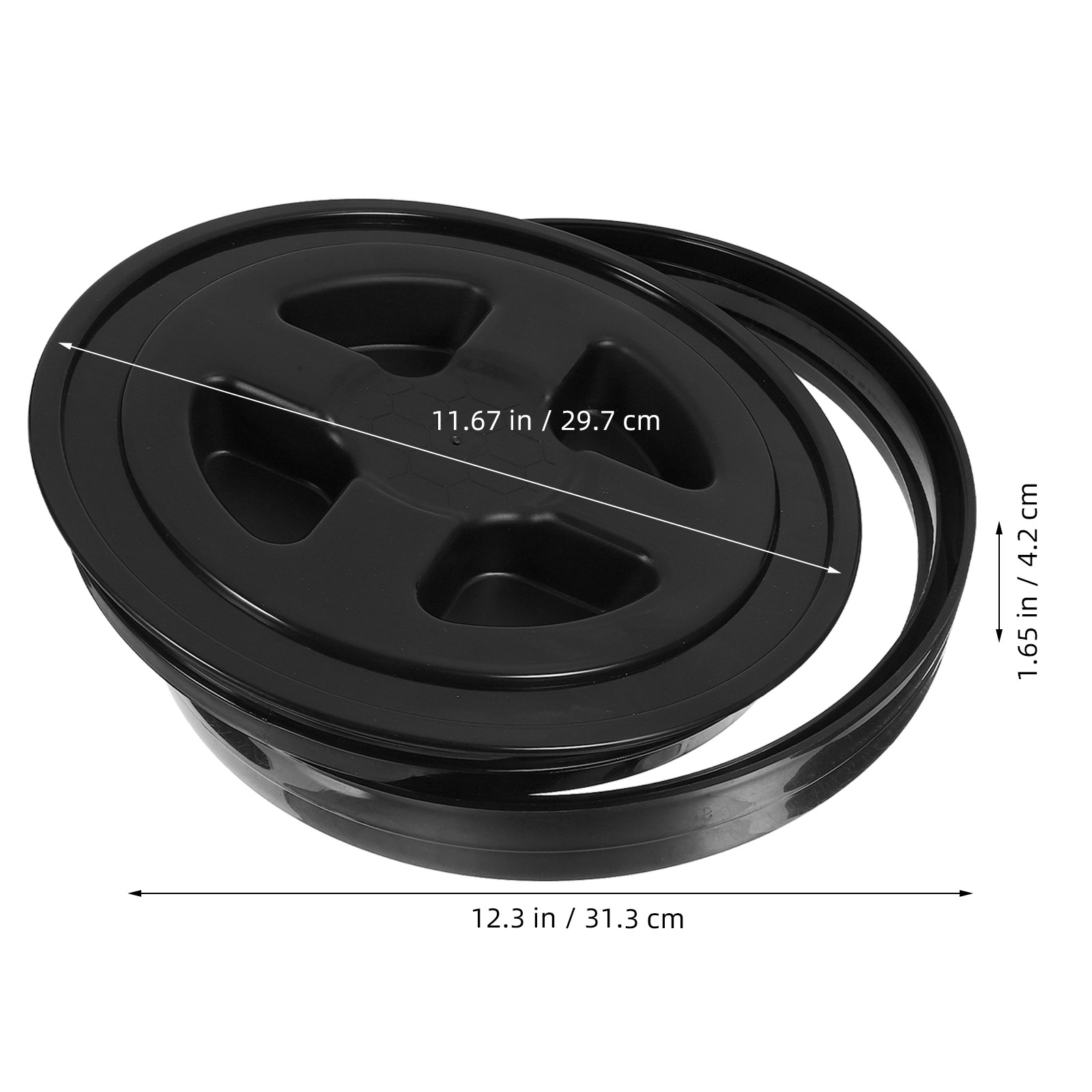 2Pcs Lock Bucket Lid Airtight  - огляд і ціна Food Storage Pet
