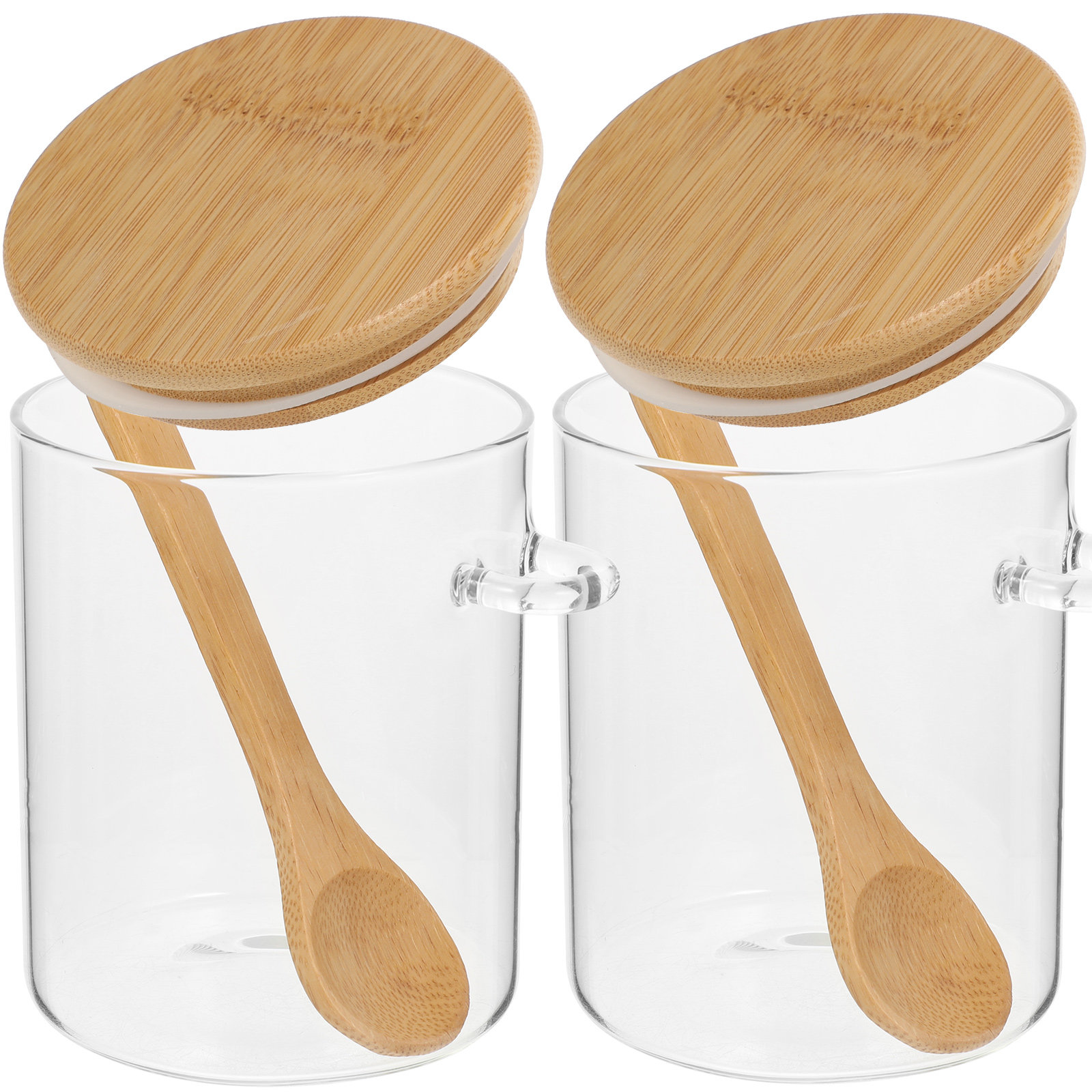2 Pcs Flour Sugar Storage Cont - огляд і ціна Food Storage Glass Containers