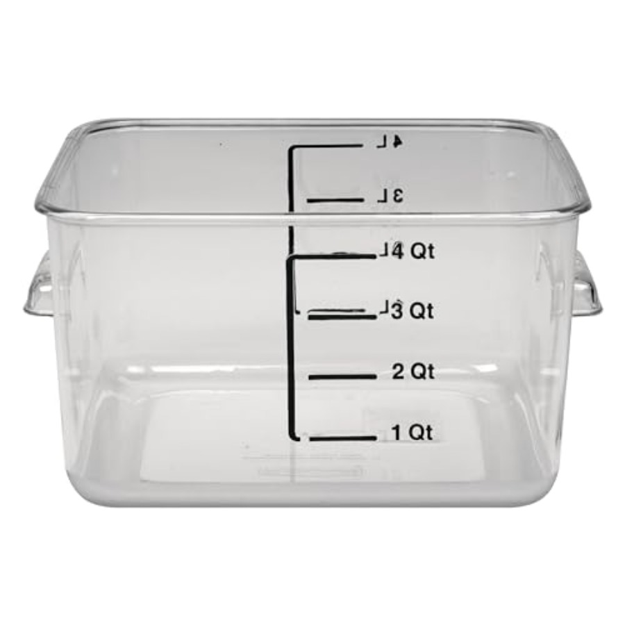 Space Saving Square Food Stora - огляд і ціна Food Storage Quart Containers