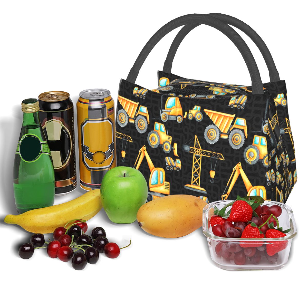 Yellow Construction Trucks Ins - огляд і ціна Food Storage Yellow