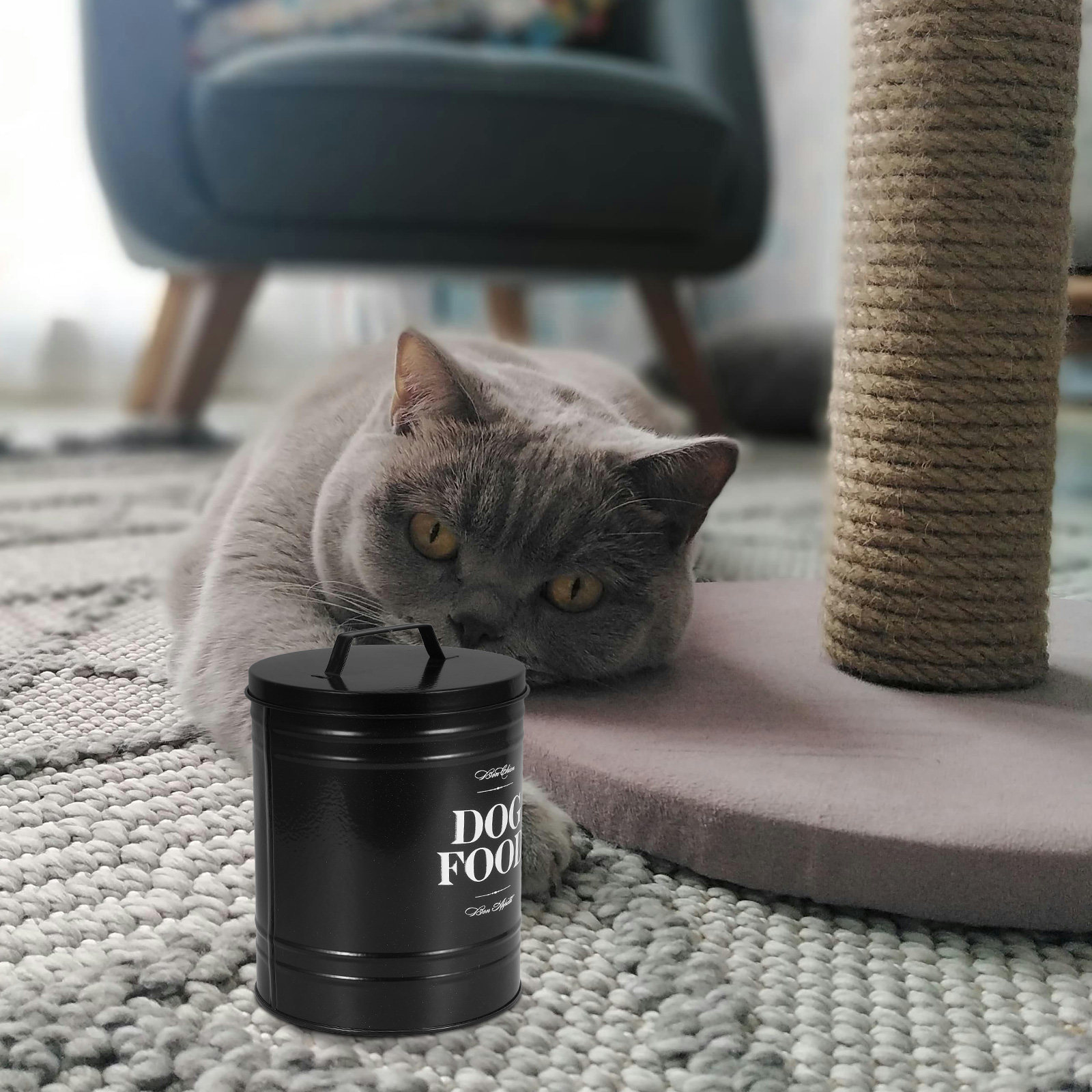 54Oz Pet Food Storage Bin Meta - огляд і ціна Food Storage Pet