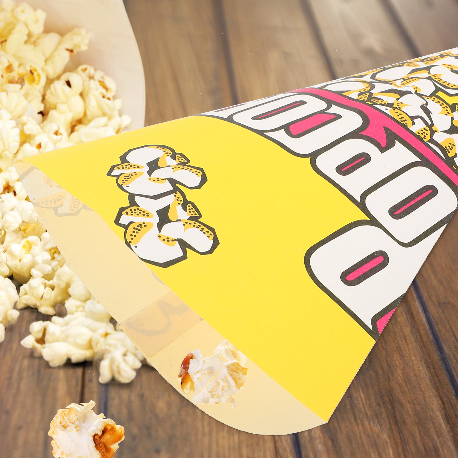 100 Pcs Popcorn Themed Pattern - огляд і ціна Storage Tips For Food