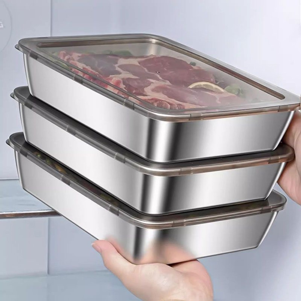 Food Grade Stainless Steel Ser - огляд і ціна Food Storage Box Stainless Steel
