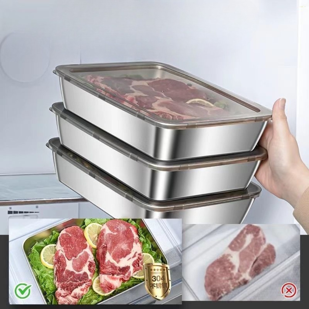 Food Grade Stainless Steel Ser - огляд і ціна Food Storage Box Stainless Steel