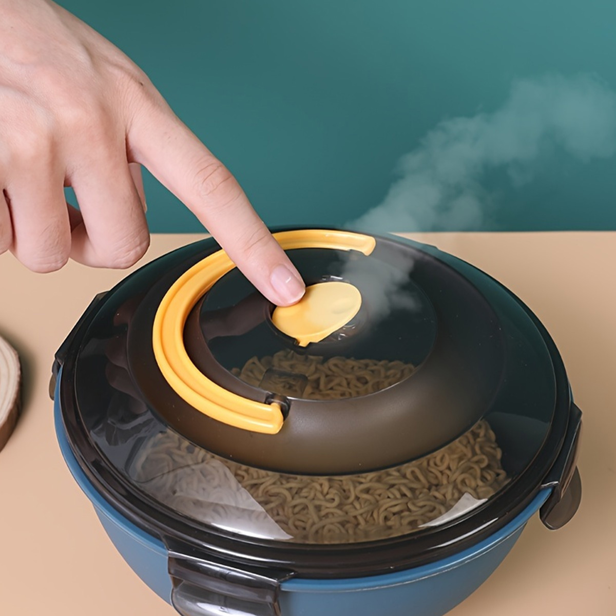 Portable Salad Noodle Soup Bow - огляд і ціна Food Storage Microwave Safe