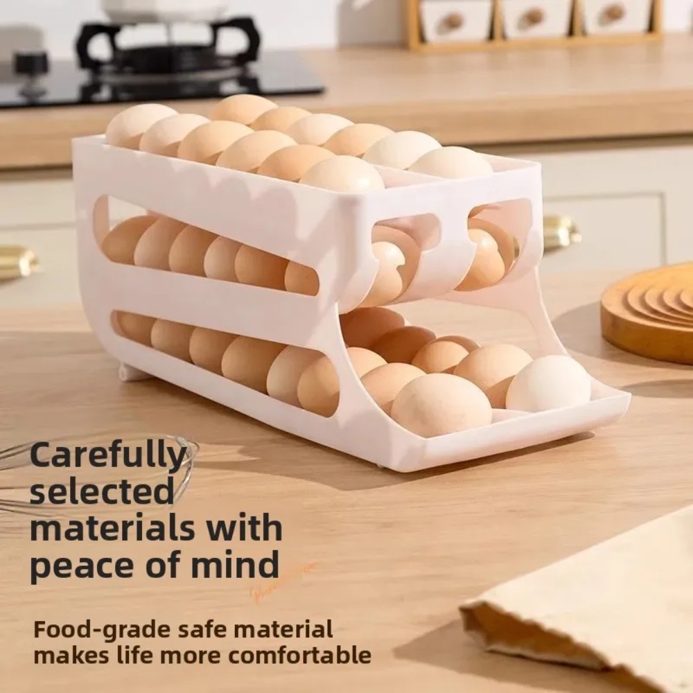 3 Tier Yellow Egg Organizer Ho - огляд і ціна Food Storage Yellow