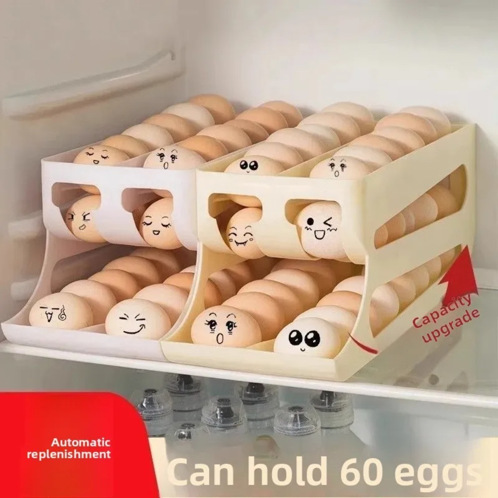 3 Tier Yellow Egg Organizer Ho - огляд і ціна Food Storage Yellow