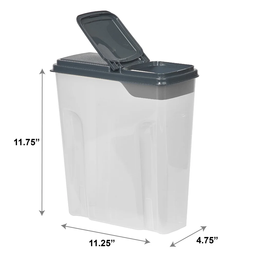 2-Pack Plastic Cereal Dispense - огляд і ціна Food Storage Quart Containers
